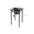 commercial grill outdoor kitchen standing cast iron gas cooker for BBQ camping gas stove